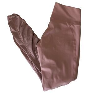 Fabletics Dusty Pink High Waist Ruched Leggings M